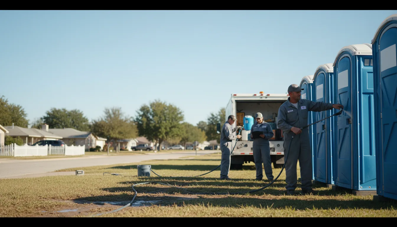 Long-Term Portable Toilet Rental in Burnettsville, IN near me